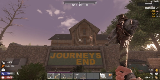 7 Days to Die: Guía días 1–7 – Preparación para la luna de sangre