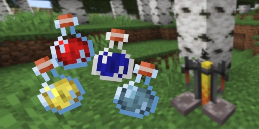 Todos los pociones de Minecraft y sus versátiles usos