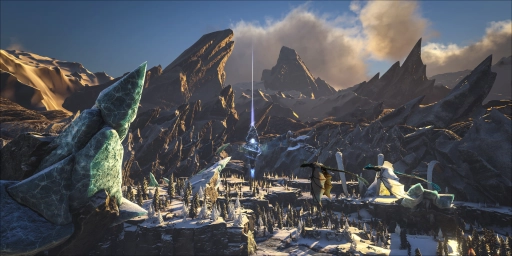 Guía de ARK Fjordur: mapa, reinos, criaturas, jefes y consejos