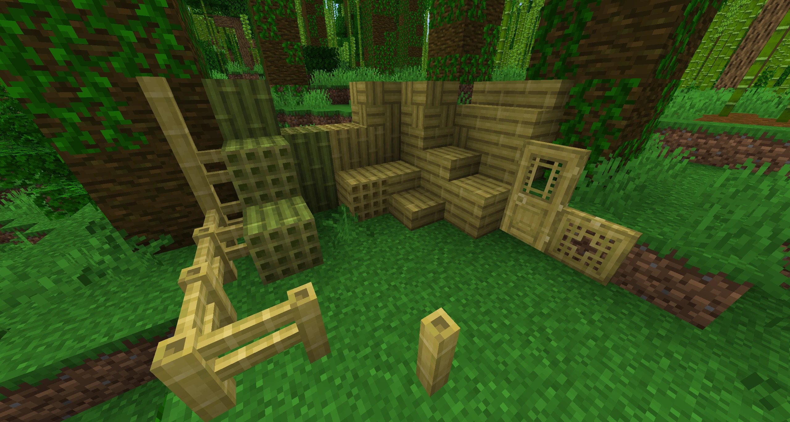 Granja Automática de Bambú en Minecraft 2