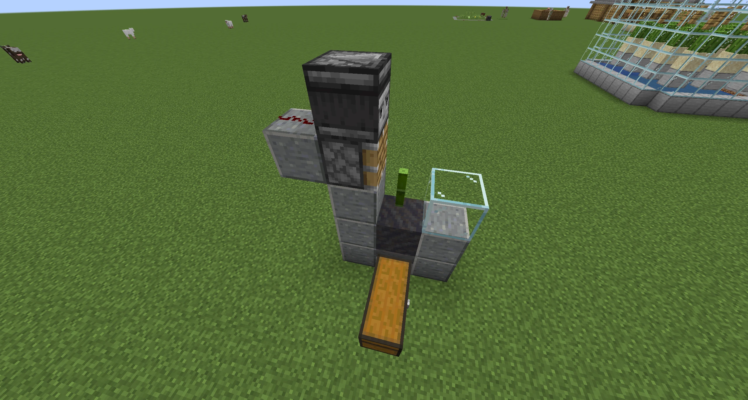 Granja Automática de Bambú en Minecraft 6