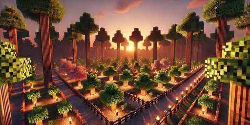 Construye una granja de árboles en Minecraft: Cosecha madera infinita fácilmente