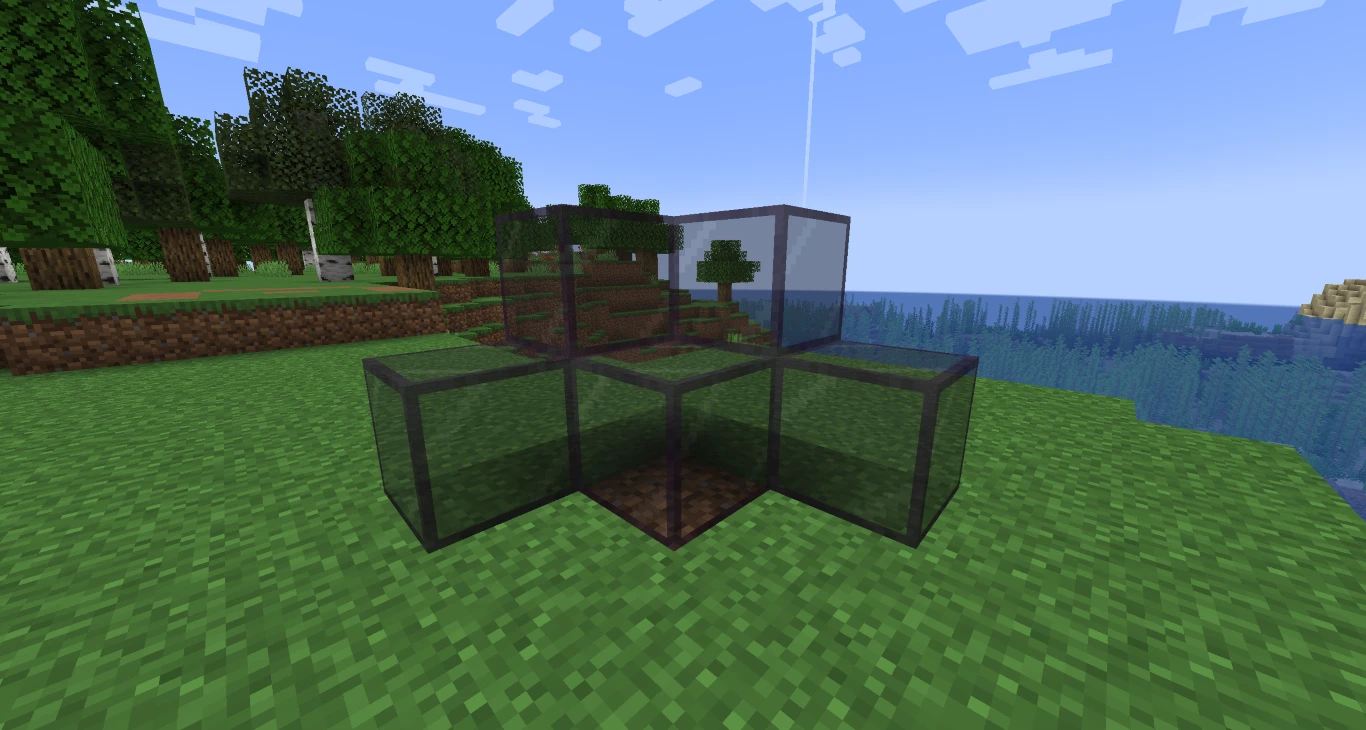 Minecraft Automatische Glas Farm 3