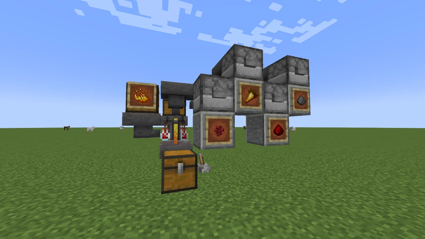 Minecraft Automatic Potion Brewery 5