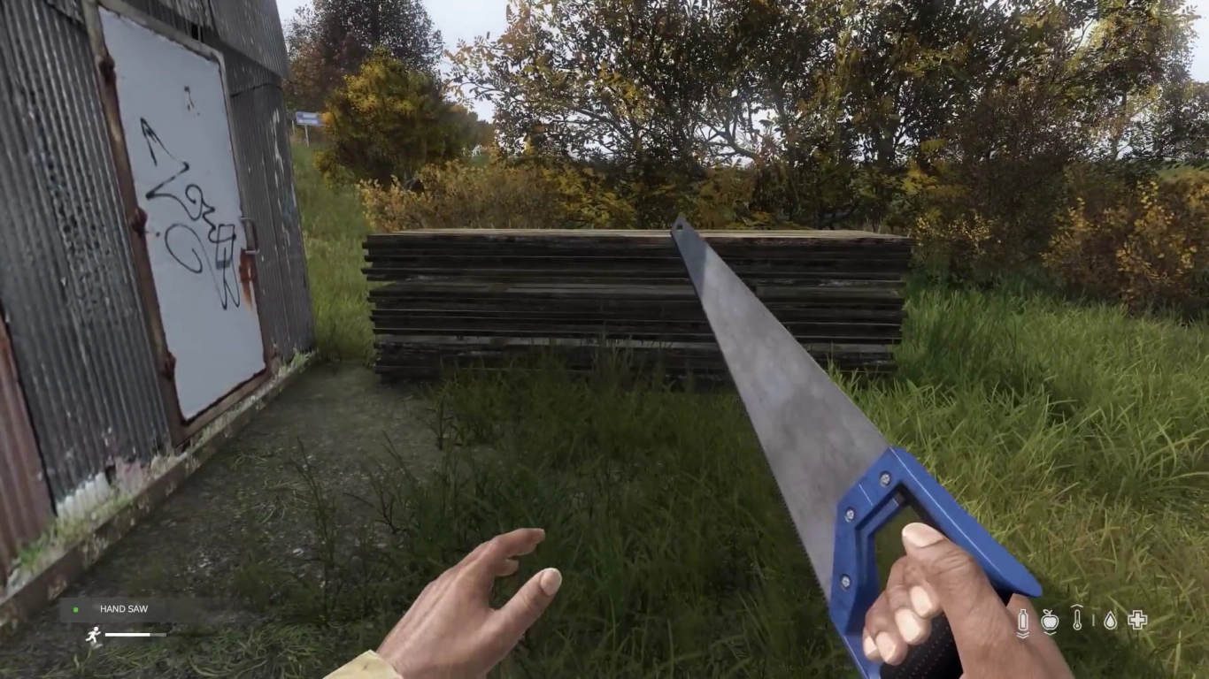 Tools for base building in DayZ