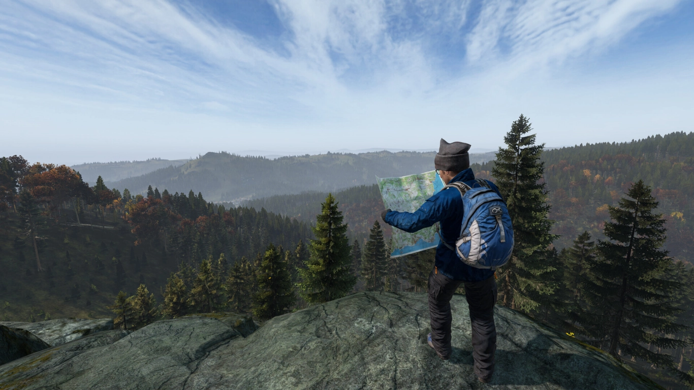 Navigation tools in DayZ