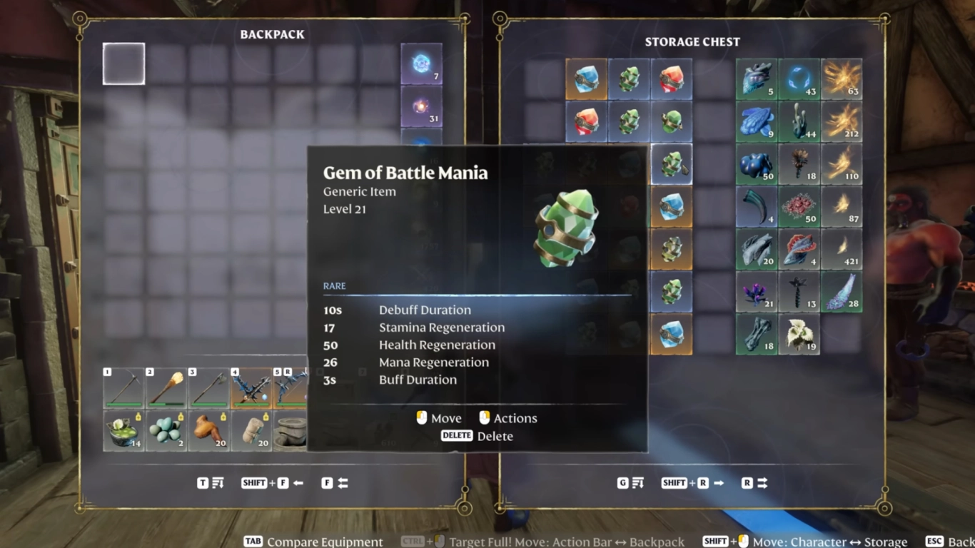 Tips for farming gems and Archaic Essence in Enshrouded