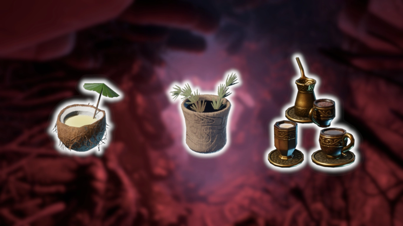 Enshrouded sweets and snacks: short regeneration and damage boosts