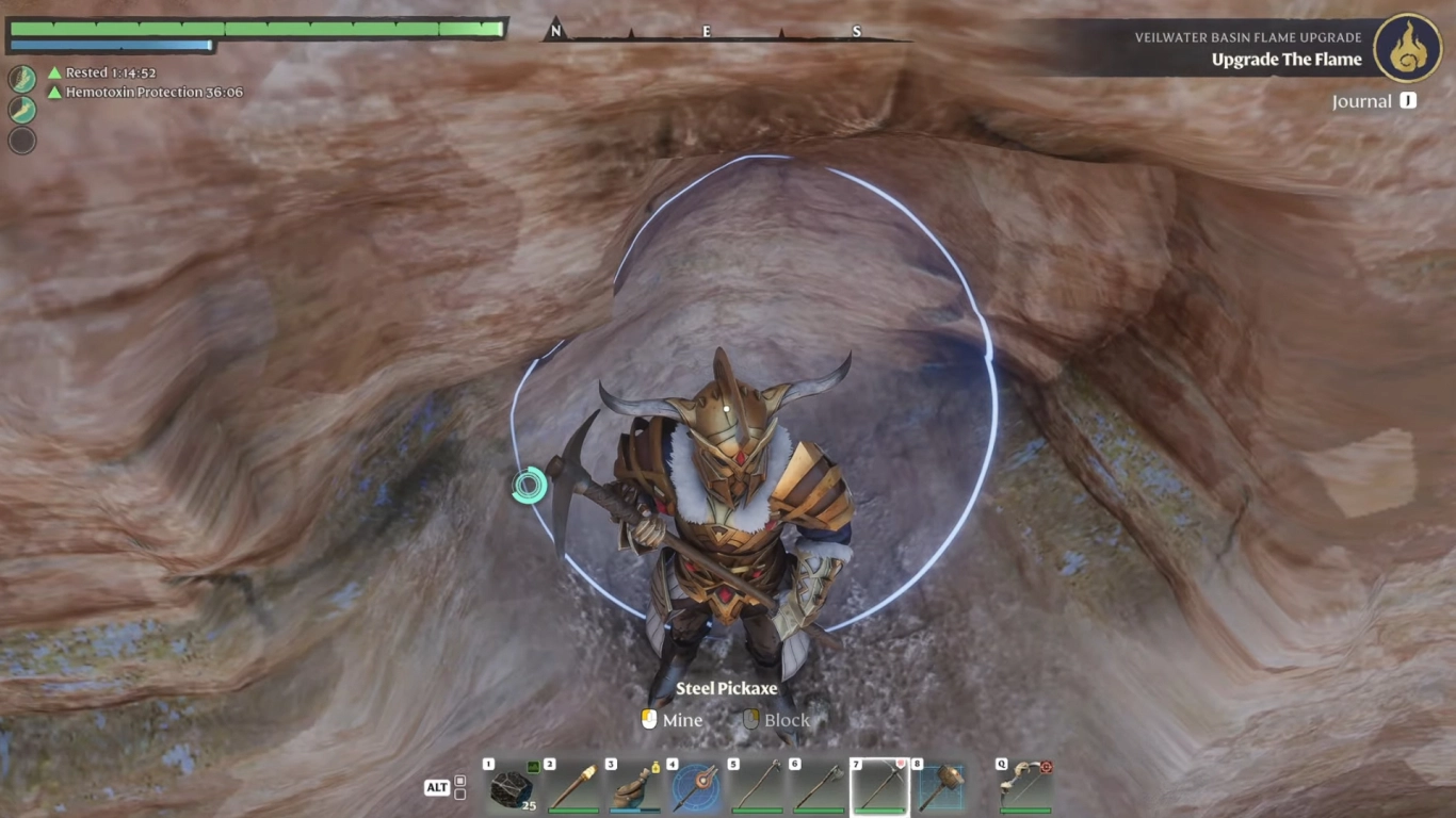 Enshrouded climbing: use terrain to conquer steep slopes