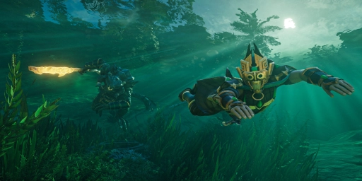 Enshrouded Actualización 7 Wake of the Water: guía completa de mecánicas de agua, Veilwater Basin y mandoble