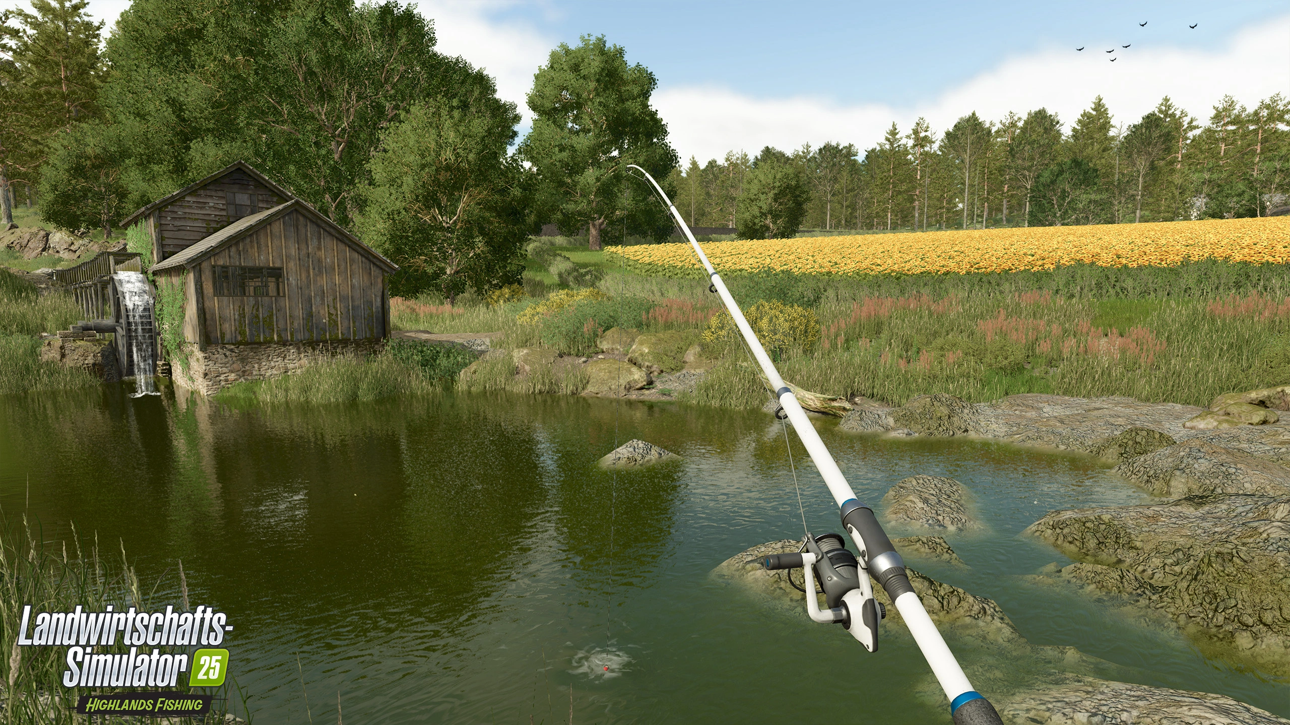 Highlands Fishing Expansion in Farming Simulator 25 with Kinlaig and coastal landscape