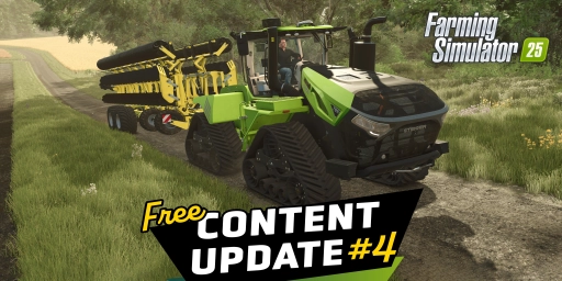 FS25 Actualización de contenido gratuita 4: nuevas máquinas, física, multijugador