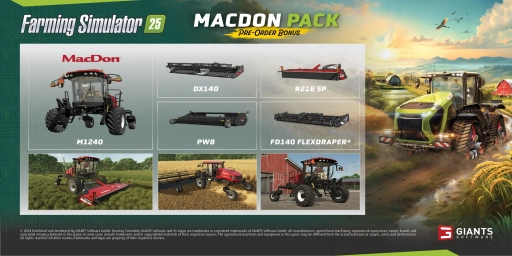 Farming Simulator 25: Paquete MacDon – Modelos, realismo y consejos