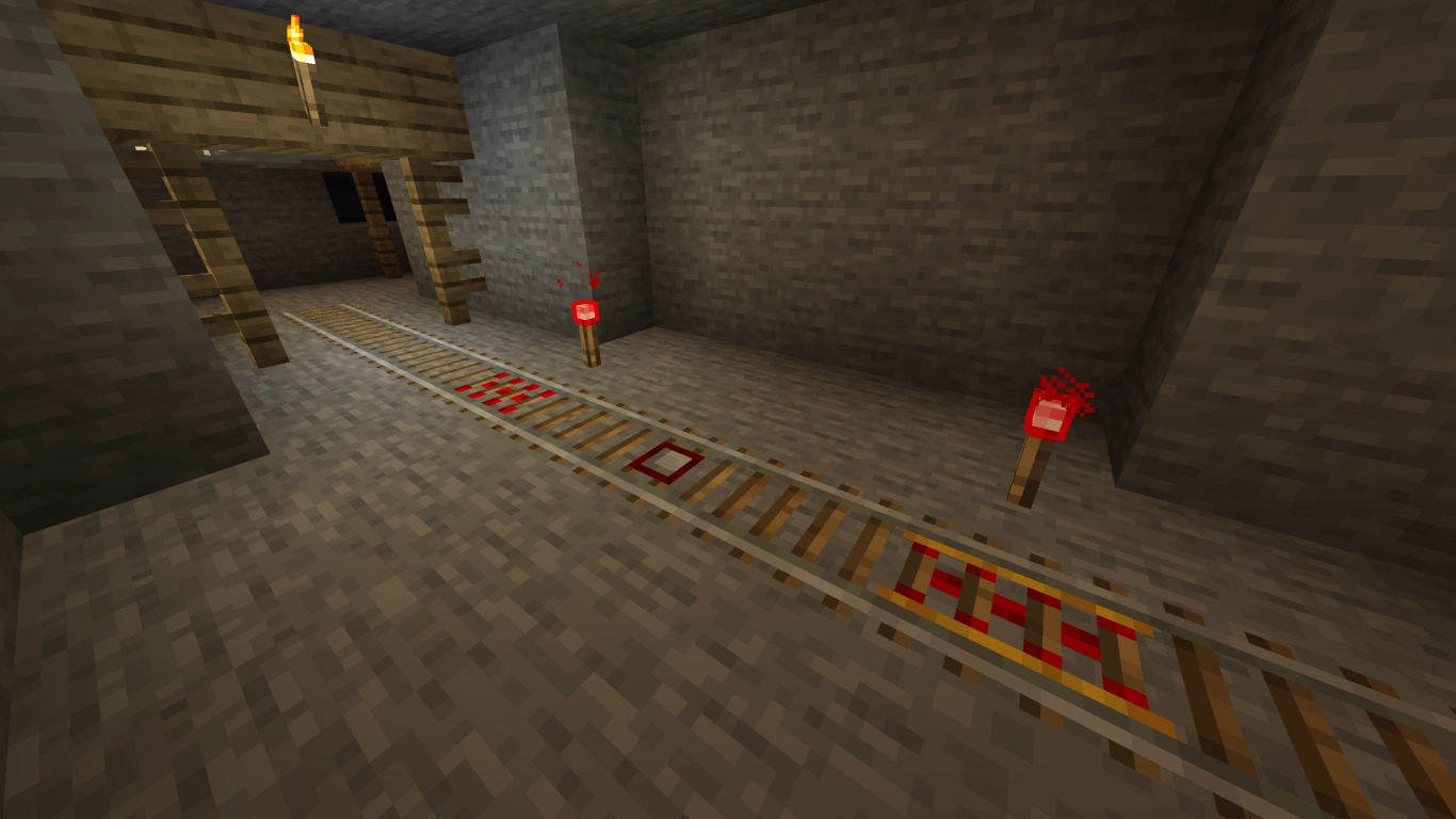 Overview of all rail types in Minecraft