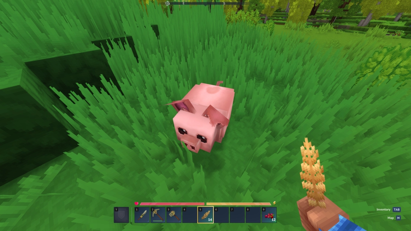 Hytale cooking food berries meat healing