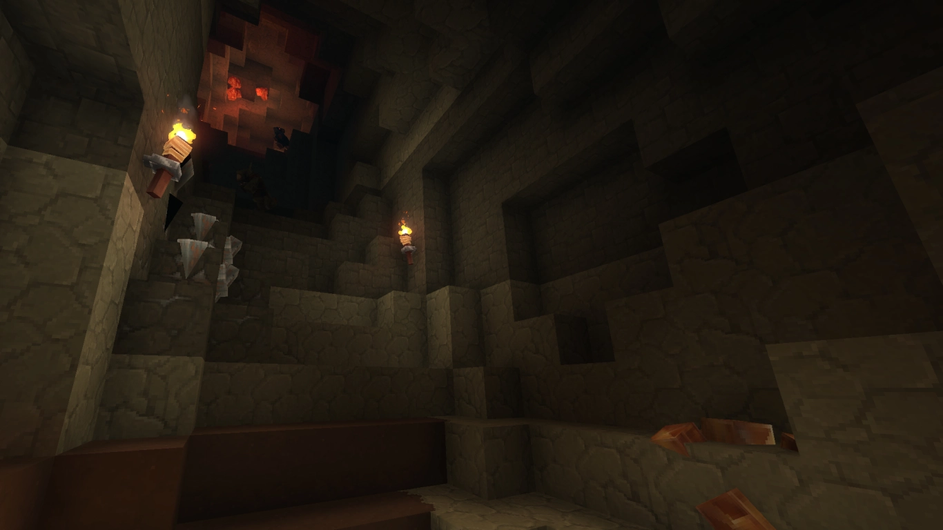Hytale cuevas en la Zona 1: inicio en la exploración de menas y galerías