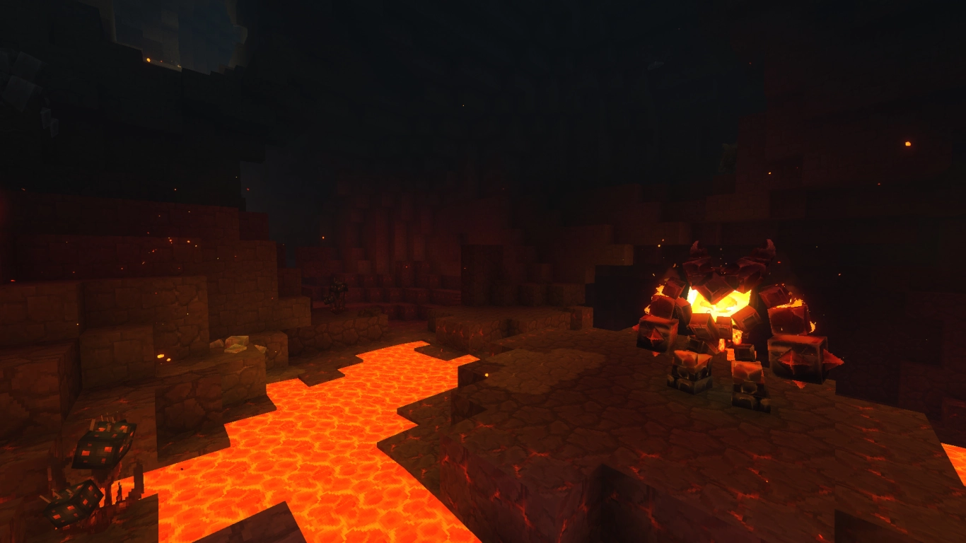 Hytale cuevas profundas en la Zona 1: recolecta hierro, setas y cristales