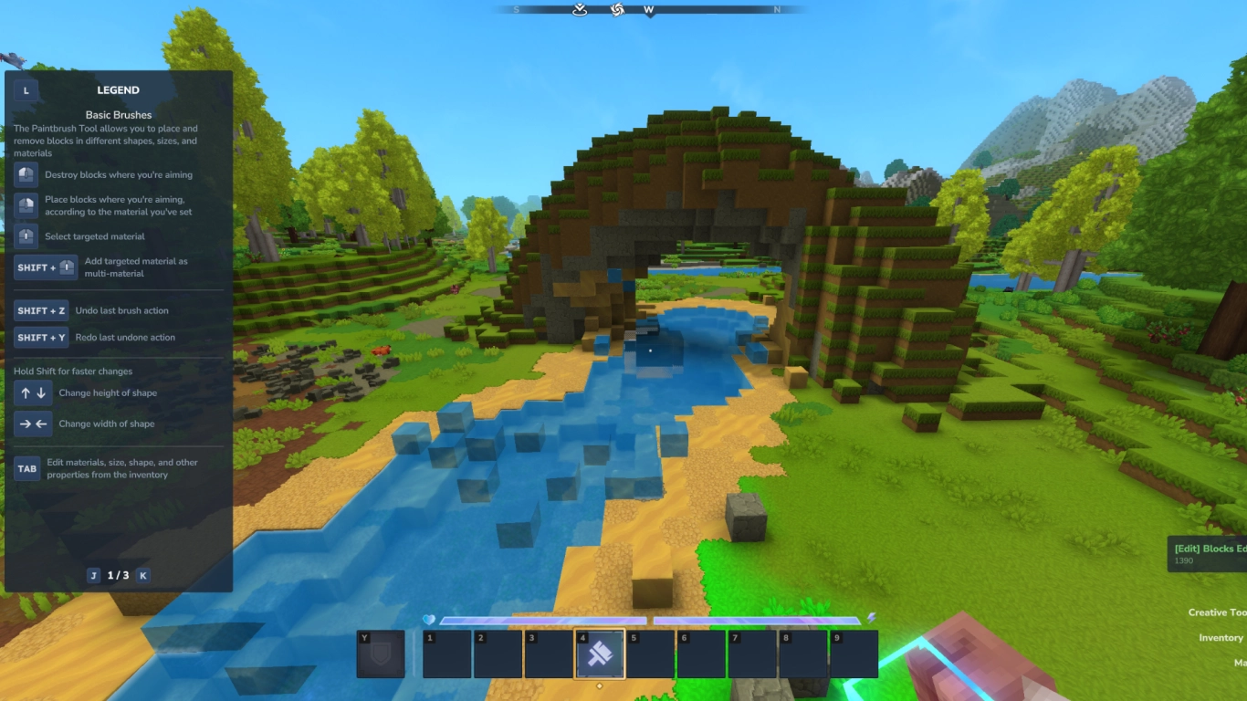 Hytale terrain editor and brushes for world manipulation