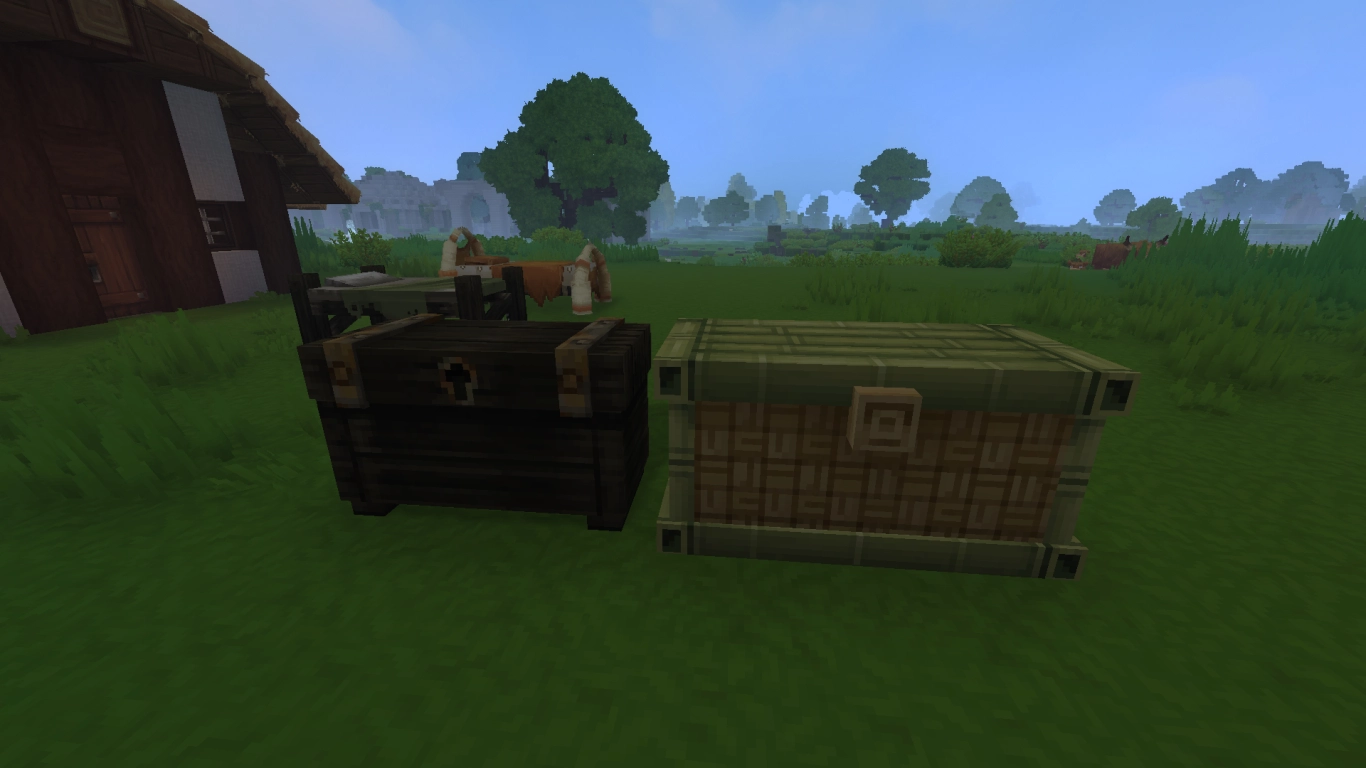 Hytale crafting various chests for storage