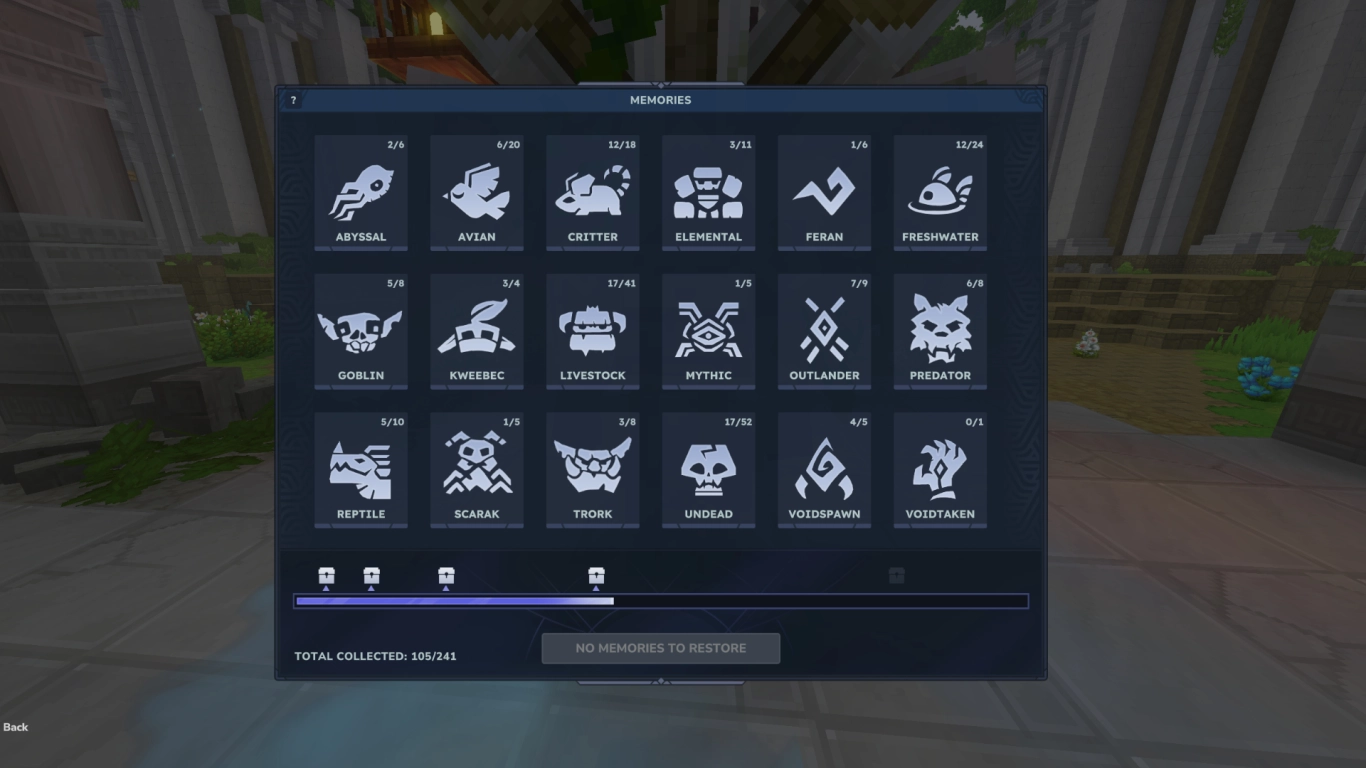 Collecting Hytale memories Locations hard-to-find creatures and rewards