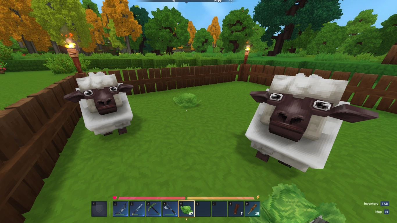 Domar animales en Hytale y atraerlos con su comida favorita
