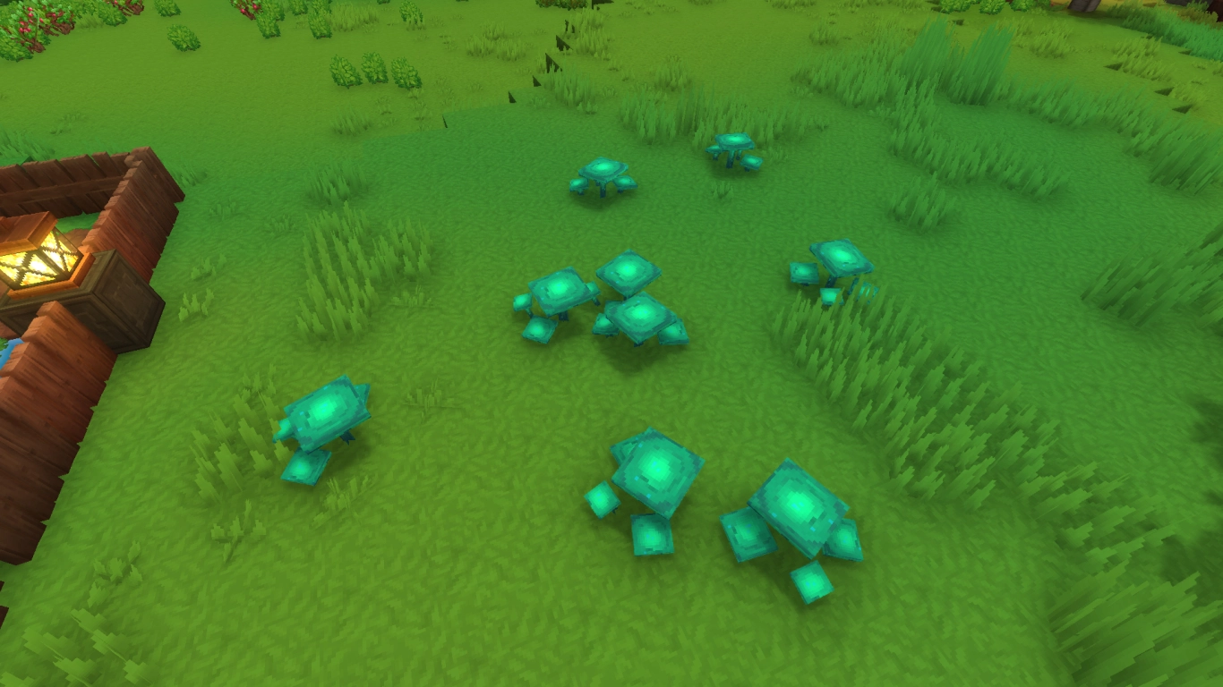 Hytale farm mushrooms by letting them spread on grass for various recipes