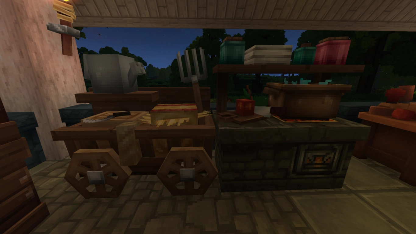 Hytale cooking and farming: agriculture and cooking station