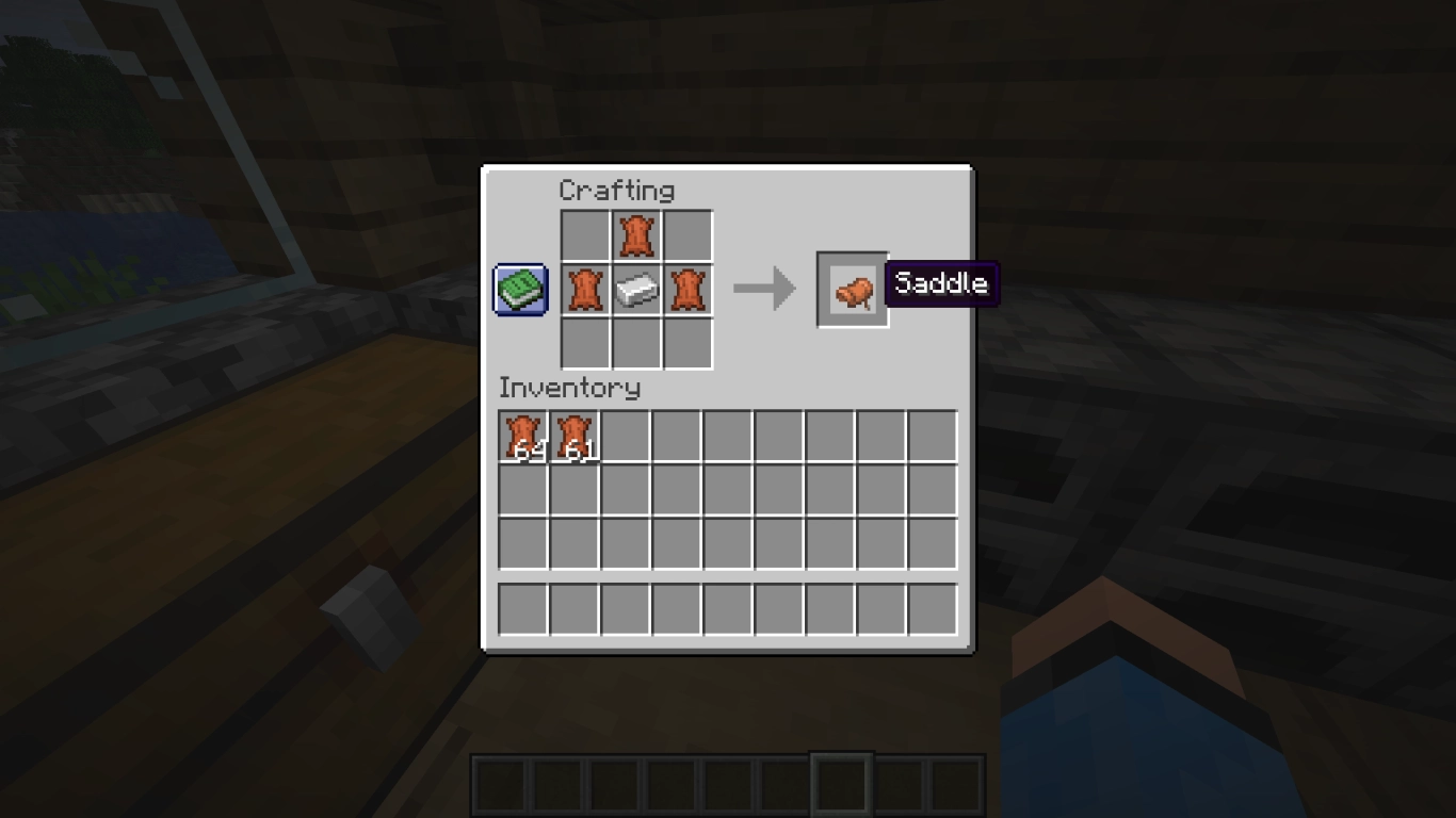 Animal transport with new features in Minecraft