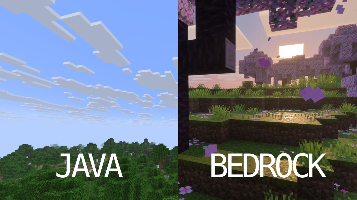Graphical improvements in Minecraft with new clouds
