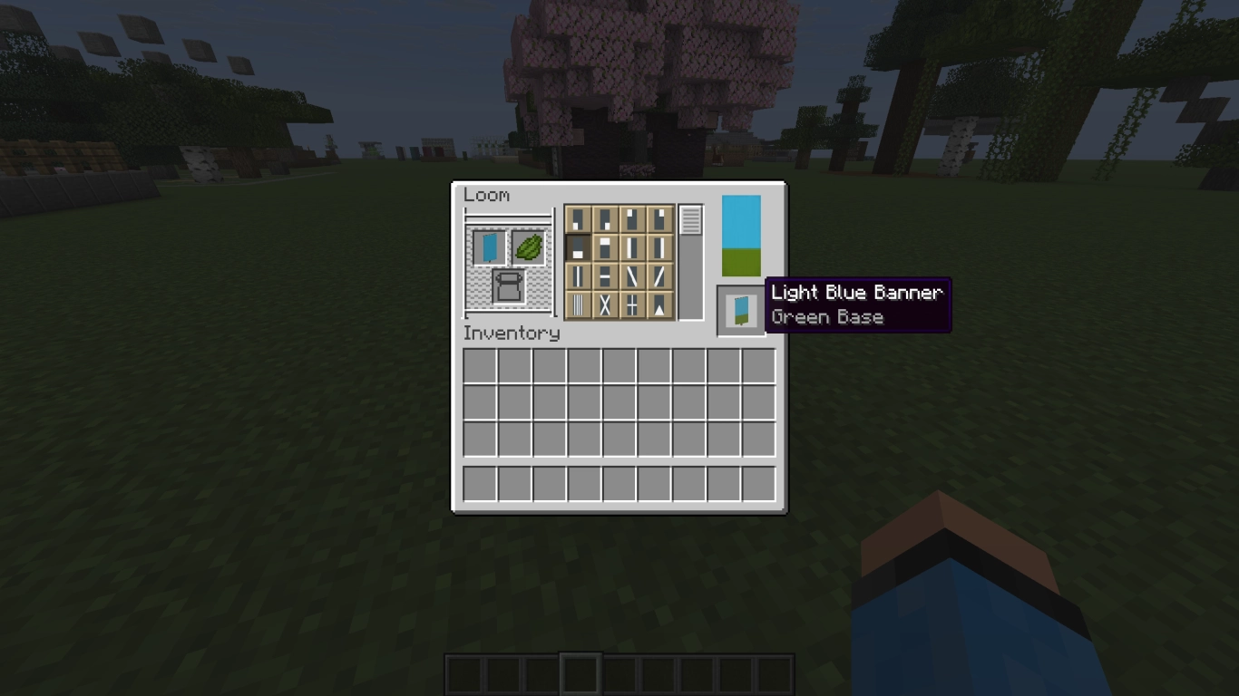 Editing banners with a loom