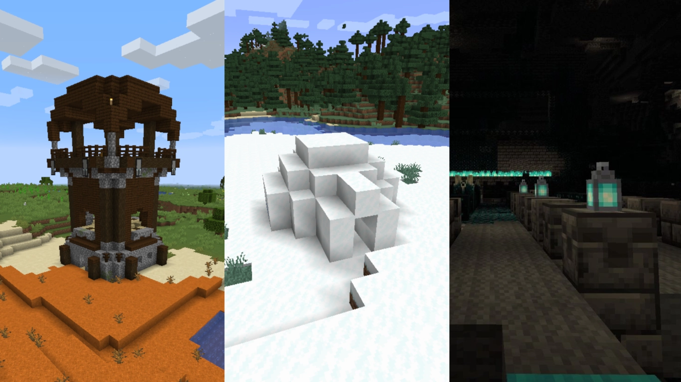 Construcciones interesantes en Minecraft