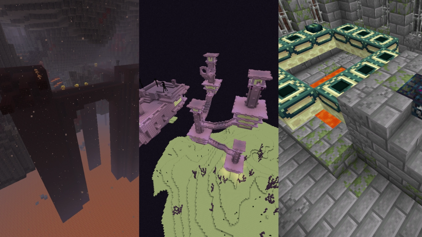 Mejores estructuras en Minecraft