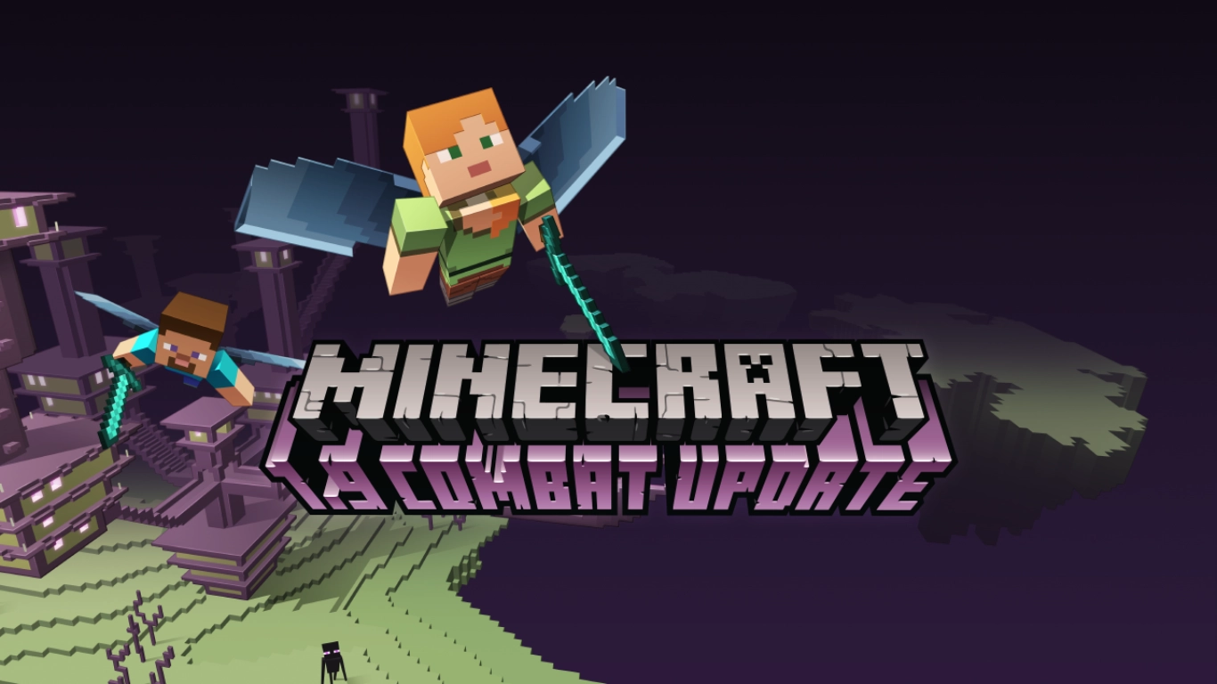 Minecraft 1.9 Combat Update with Elytra, shields, and the End
