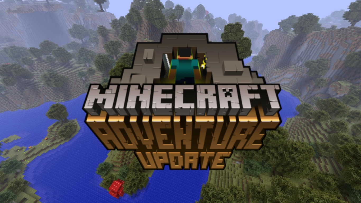 Minecraft 1.0 Adventure Update with enchanting, potions, and the End