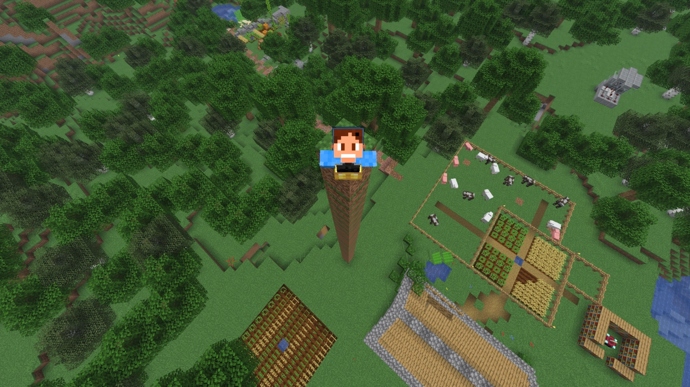 Minecraft Feather Falling enchantment on boots greatly reduces fall damage