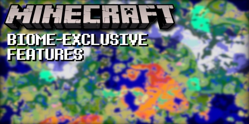 Biomas de Minecraft: Animales, bloques, objetos y menas exclusivos