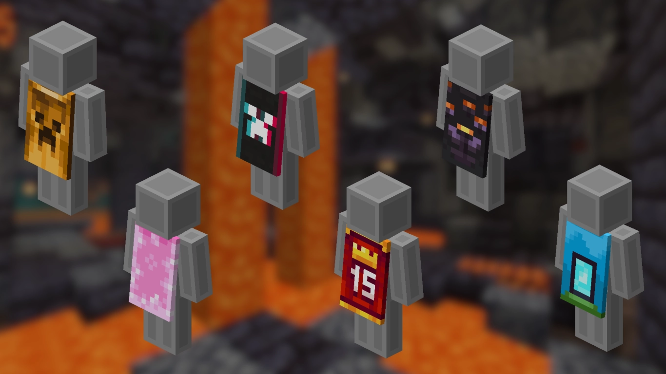 Capas de eventos virtuales en Minecraft: Twitch, TikTok, aniversario y más