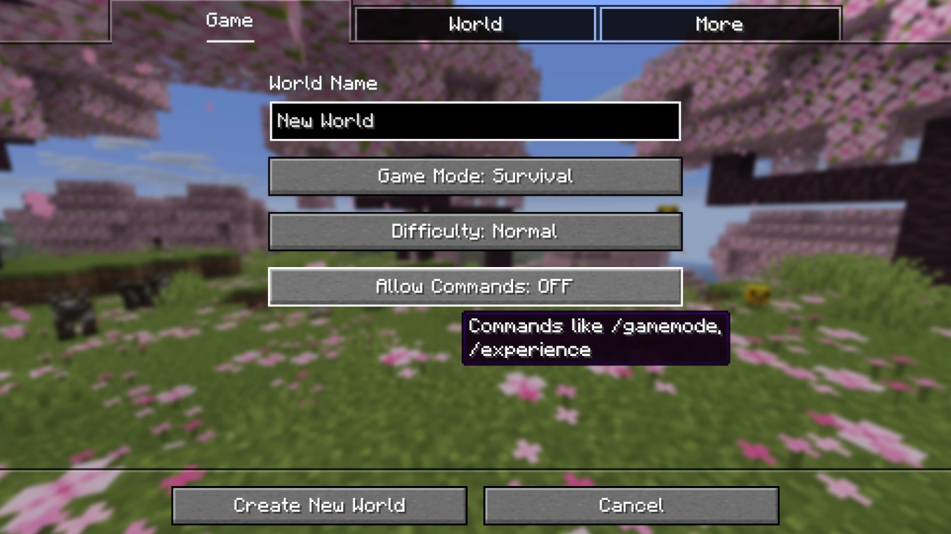Minecraft chat window for entering commands, clearly explained