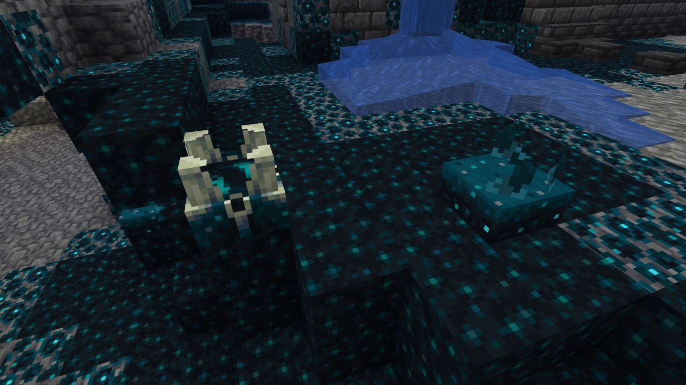 Farm Minecraft sculk blocks and understand sensors and shriekers