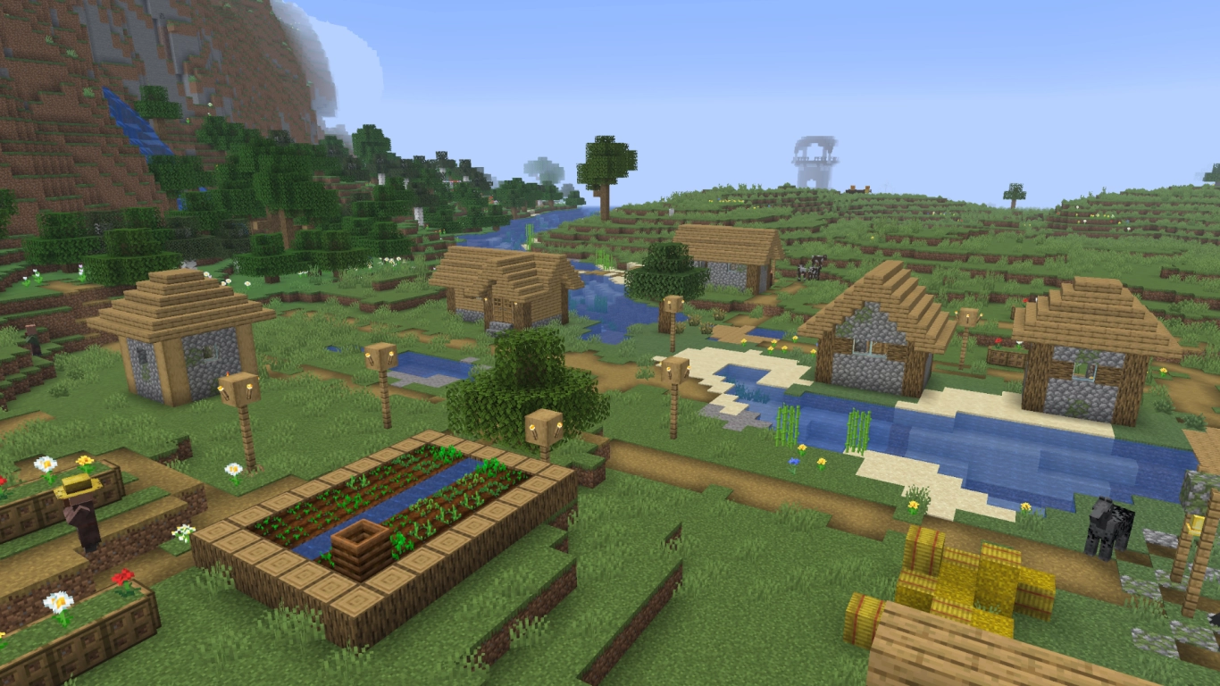 Minecraft village explained: pre-generated structure with villagers and trading opportunities