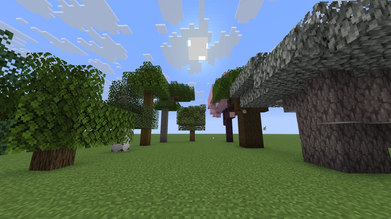 Overview of tree types in Minecraft
