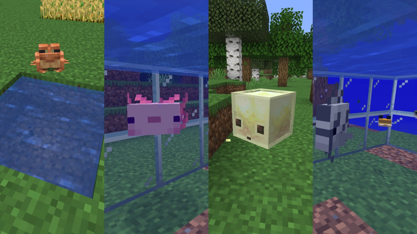 Moving mobs in Minecraft with buckets: safely relocating axolotls, fish, tadpoles, and sulfur cubes