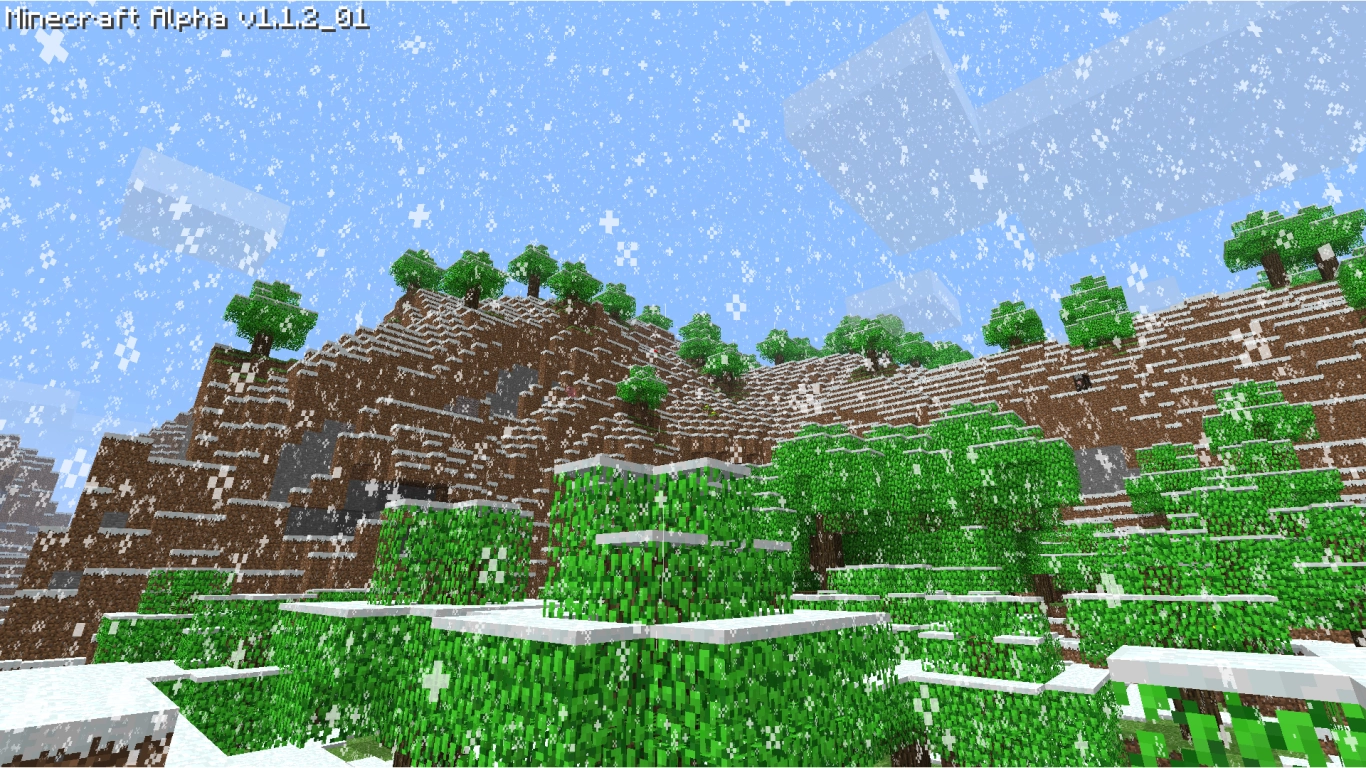Modo invierno de Minecraft, mundo nevado permanente