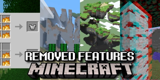 Minecraft: 10 funciones eliminadas con Far Lands, rubíes y Super Secret Settings