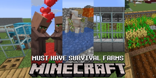 Minecraft Guide: 7 Essential Farms for Your Survival World