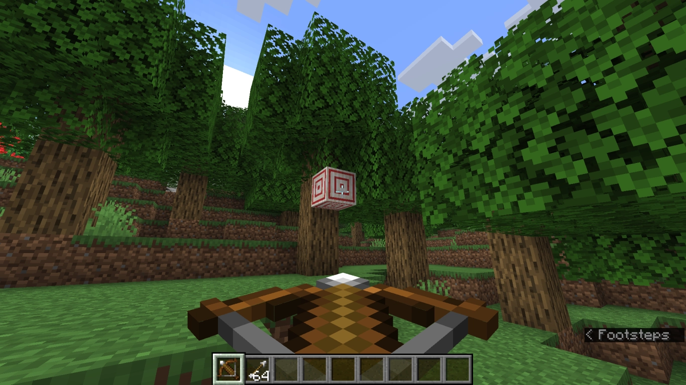 Minecraft Crossbow: Multishot and enchantments