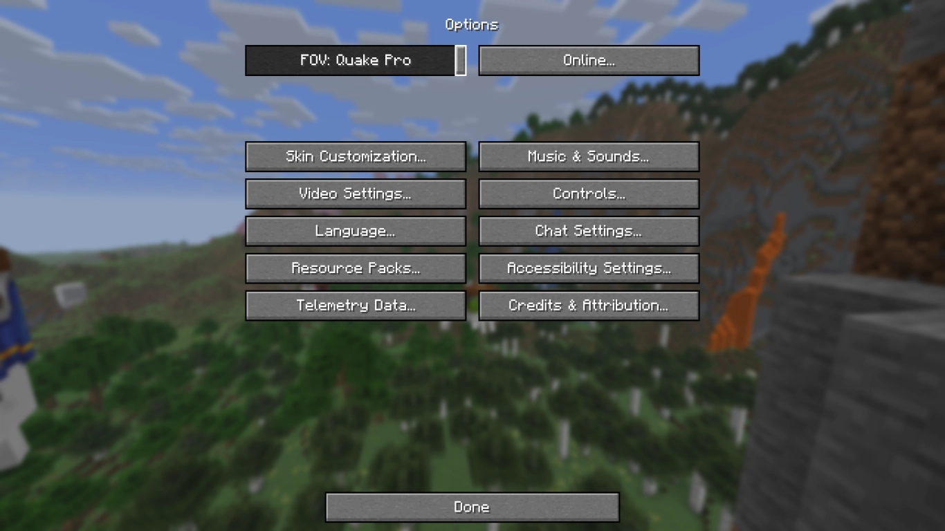 Minecraft Main Menu Subtle Easter Eggs