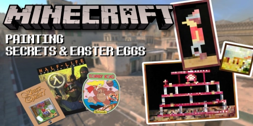 Cuadros de Minecraft: todas las imágenes, tamaños y easter eggs explicados