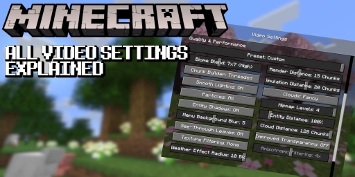 Configuración gráfica de Minecraft: aumenta los FPS y optimiza los gráficos