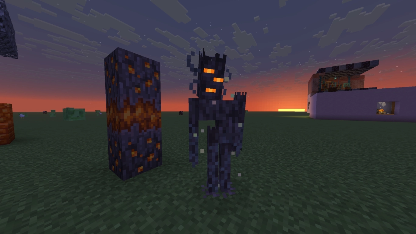 Encontrar resina de Minecraft en el bosque de robles pálidos con Knarz